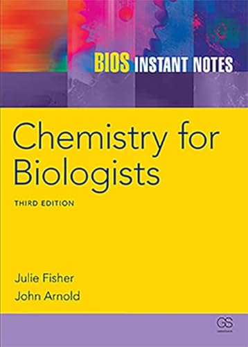 BIOS Instant Notes in Chemistry for Biologists von Taylor & Francis
