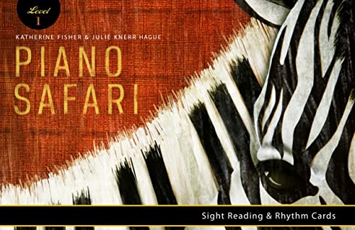 Piano Safari Sight Read & Rhythm Cards 1