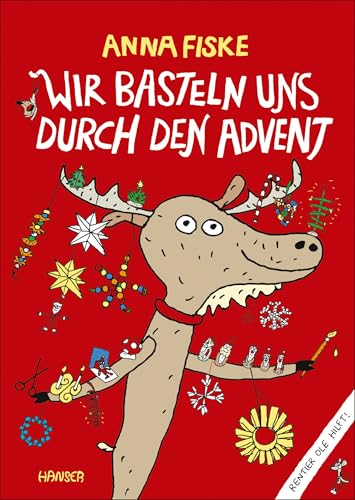 Wir basteln uns durch den Advent: Rentier Ole hilft
