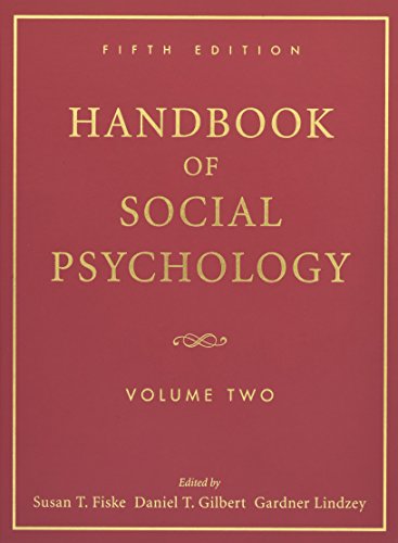 Handbook of Social Psychology, Volume Two: Volume 2