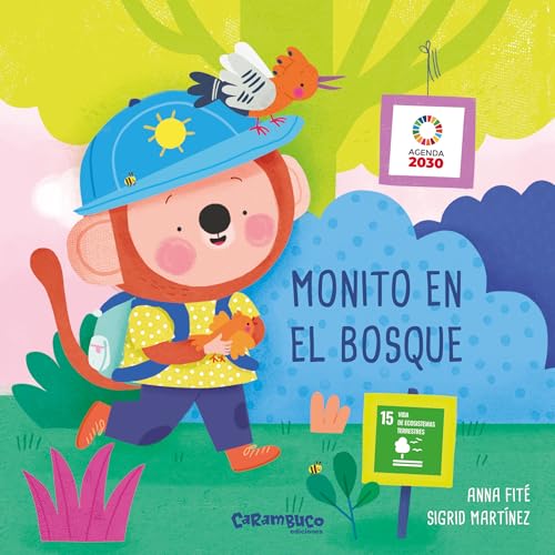Monito en el bosque von Carambuco Ediciones