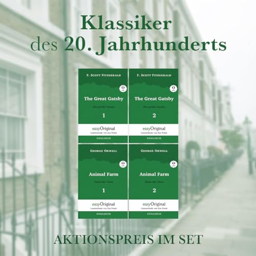 Klassiker des 20. Jahrhunderts (Buch + Audio-Online) - Lesemethode von Ilya Frank - Zweisprachige Ausgabe Englisch-Deutsch: Ungekürzter Originaltext - ... Lesen lernen, auffrischen und perfektionieren