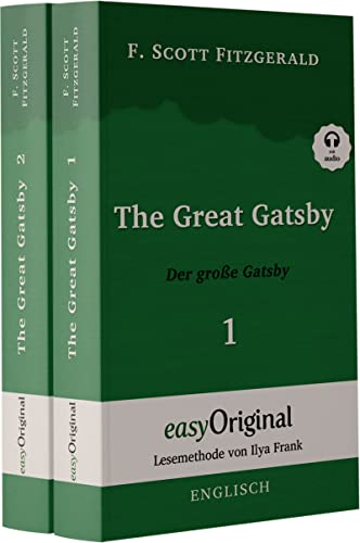 The Great Gatsby / Der große Gatsby - 2 Teile (mit kostenlosem Audio-Download-Link): Lesemethode von Ilya Frank - Ungekürzter Originaltext - Englisch ... Lesen lernen, auffrischen und perfektionieren