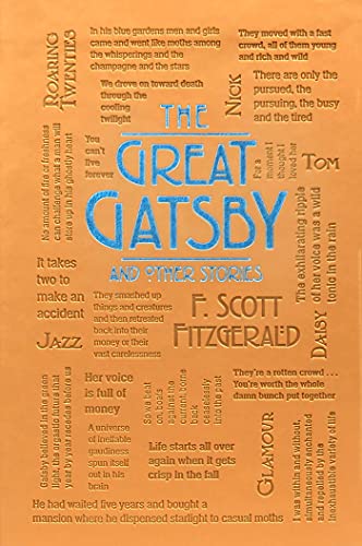 The Great Gatsby and Other Stories (Word Cloud Classics) von Canterbury Classics