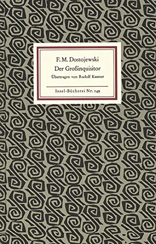 Der Großinquisitor (Insel-Bücherei) von Insel Verlag GmbH