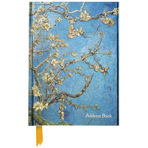 Adressbuch DIN A5: Vincent van Gogh, Mandelbaum in Blüte: Unser hochwertiges Adressbuch mit festem, künstlerisch geprägtem Einband und Magnetverschluss (Premium Notizbuch DIN A 5 mit Magnetverschluss) Adressbuch DIN A5: Vincent van Gogh, Mandelbaum in Blüte: Unser hochwertiges Adressbuch mit festem, künstlerisch geprägtem Einband und Magnetverschluss (Premium Notizbuch DIN A 5 mit Magnetverschluss)