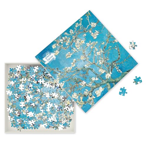 Adult Jigsaw Puzzle Vincent van Gogh: Almond Blossom: 1000-piece Jigsaw Puzzles: Unser faszinierendes, hochwertiges 1.000-teiliges Puzzle (73,5 cm x 51,0 cm) in stabiler Kartonverpackung