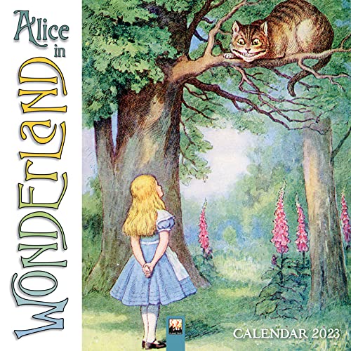 Alice in Wonderland – Alice im Wunderland 2023: Original Flame Tree Publishing-Kalender [Kalender] (Wall-Kalender)