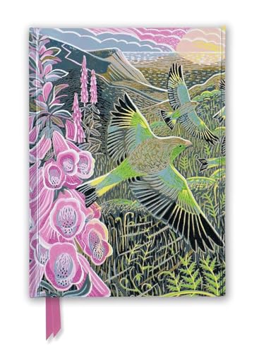 Annie Soudain: Foxgloves and Finches (Foiled Journal) (Flame Tree Notebooks): Unser hochwertiges, liniertes Blankbook mit festem, künstlerisch ... Notizbuch DIN A 5 mit Magnetverschluss) von Flame Tree Gift