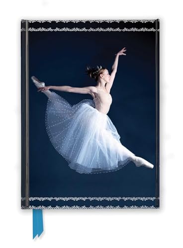 Ballet Dancer (Foiled Journal) (Flame Tree Notebooks): Unser hochwertiges, liniertes Blankbook mit festem, künstlerisch geprägtem Einband und ... Notizbuch DIN A 5 mit Magnetverschluss)