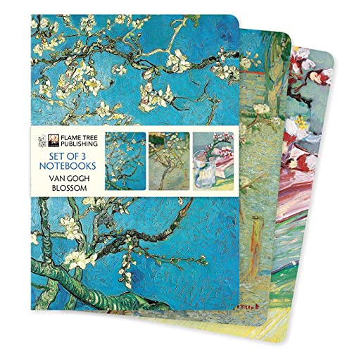 Dreier Set DIN-A5-Format-Notizbücher: Vincent van Gogh, Blüten: Unser beliebten DIN-A5-Format-Notizbücher im 3er-Pack mit flexiblen, künstlerisch ... (3er-Sets DIN-A5-Format-Notizbücher) von Brown Trout-Auslieferer Flechsig