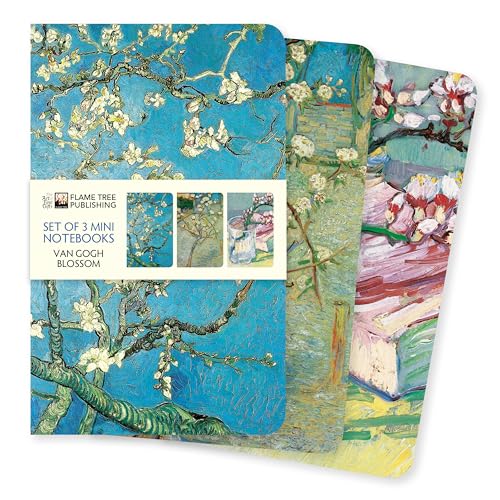 Dreier Set Mini-Notizbücher: Vincent van Gogh, Blüten: Unser beliebten Mini-Notizbücher im 3er-Pack mit flexiblen, künstlerisch gestalteten Einbänden ... des Künstlers (Mini-Notizbücher (3er-Pack))