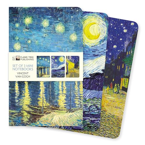Dreier Set Mini-Notizbücher: Vincent van Gogh: Unser beliebten Mini-Notizbücher im 3er-Pack mit flexiblen, künstlerisch gestalteten Einbänden mit ... des Künstlers (Mini-Notizbücher (3er-Pack))