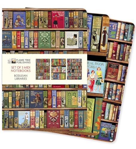 Dreier Set Mittelformat-Notizbücher: Bodleian Libraries: Unser beliebten Mittelformat-Notizbücher im 3er-Pack mit flexiblen, künstlerisch gestalteten ... Künstlers (3er-Pack Mittelformat-Notizbücher)