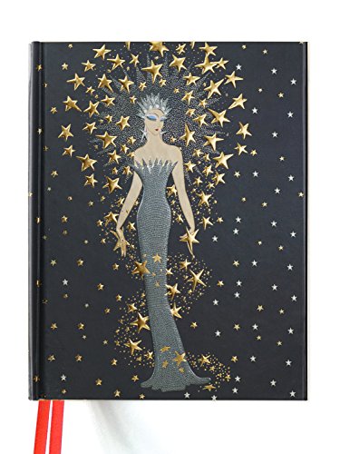 Erté Starstruck (Blank Sketch Book) (Luxury Sketch Books, Band 15): Unser hochwertiges Blankbook mit festem, künstlerisch geprägtem Einband im Format 28 cm x 21,6 cm (Premium Skizzenbuch, Band 15)