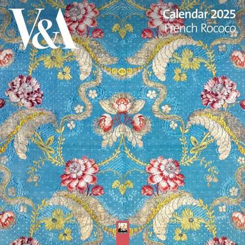 French Rococo – Französischer Rokoko Kunstkalender 2025: Original Flame Tree Publishing-Kalender [Kalender] (Wall-Kalender)