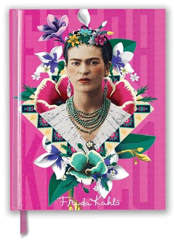 Frida Kahlo Pink (Blank Sketch Book) (Luxury Sketch Books): Unser hochwertiges Blankbook mit festem, künstlerisch geprägtem Einband im Format 28 cm x 21,6 cm (Premium Skizzenbuch)