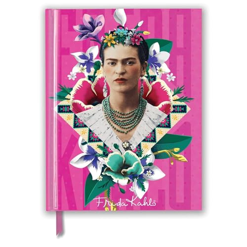 Frida Kahlo Pink (Blank Sketch Book) (Luxury Sketch Books): Unser hochwertiges Blankbook mit festem, künstlerisch geprägtem Einband im Format 28 cm x 21,6 cm (Premium Skizzenbuch)