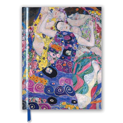 Gustav Klimt. The Virgin (Blank Sketc.h Book) (Luxury Sketc.h Books): Unser hochwertiges Blankbook mit festem, künstlerisch geprägtem Einband im Format 28 cm x 21,6 cm (Premium Skizzenbuch) von Flame Tree Gift