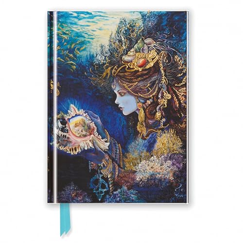 Josephine Wall: Daughter of the Deep (Foiled Pocket Journal) (Flame Tree Pocket Books): Unser hochwertiges, liniertes Blankbook mit festem, ... Notizbuch DIN A 6 mit Magnetverschluss)