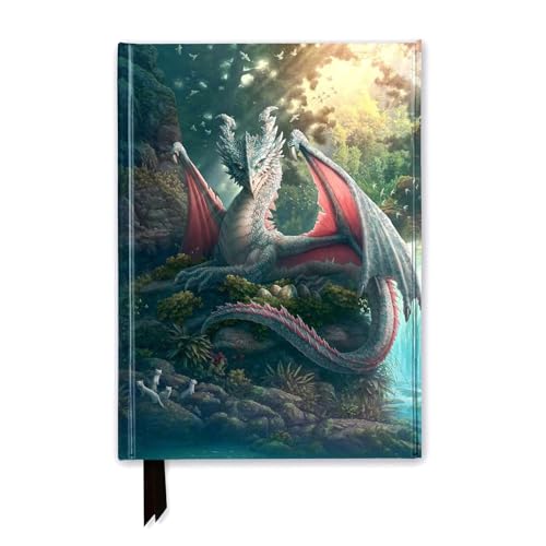 Kerem Beyit. Mama Leaf Dragon (Foiled Journal) (Flame Tree Notebooks): Unser hochwertiges, liniertes Blankbook mit festem, künstlerisch geprägtem ... Notizbuch DIN A 5 mit Magnetverschluss)