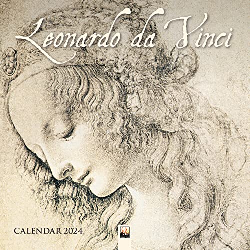 Leonardo da Vinci 2024: Original Flame Tree Publishing-Kalender [Kalender] (Wall-Kalender) von Brown Trout-Auslieferer Flechsig