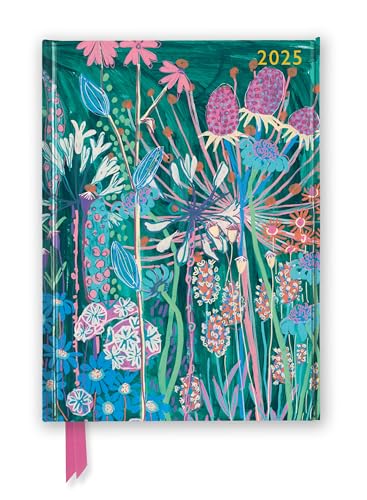 Lucy Innes Williams – Blau-Grünes Gartenhaus – Tischkalender 2025: Original Flame Tree Publishing DIN A5-Diary [Taschenkalender] von Brown Trout-Auslieferer Flechsig