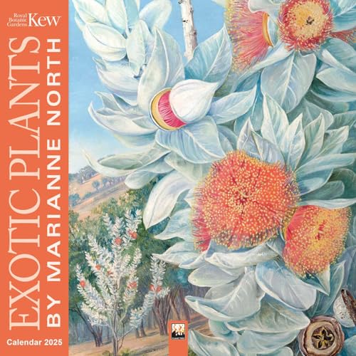 Marianne North, Exotic Plants – Exotische Pflanzen 2025: Original Flame Tree Publishing-Kalender [Kalender] (Wall-Kalender)