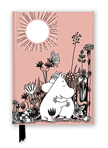 Moomin Love (Foiled Journal) (Flame Tree Notebooks): Unser hochwertiges, liniertes Blankbook mit festem, künstlerisch geprägtem Einband und ... Notizbuch DIN A 5 mit Magnetverschluss)