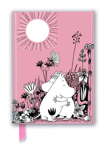 Moomin Love (Foiled Journal) (Flame Tree Notebooks): Unser hochwertiges, liniertes Blankbook mit festem, künstlerisch geprägtem Einband und ... Notizbuch DIN A 5 mit Magnetverschluss) von Flame Tree Gift