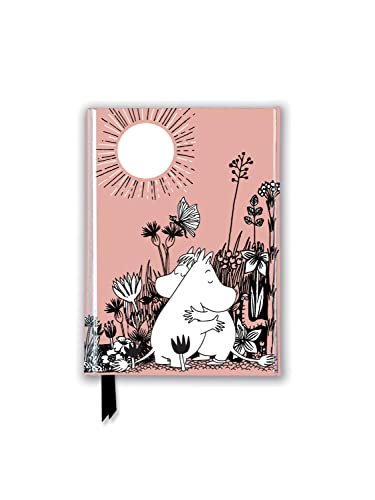 Moomin Love (Foiled Pocket Journal) (Flame Tree Pocket Books): Unser hochwertiges, liniertes Blankbook mit festem, künstlerisch geprägtem Einband und ... Notizbuch DIN A 6 mit Magnetverschluss)