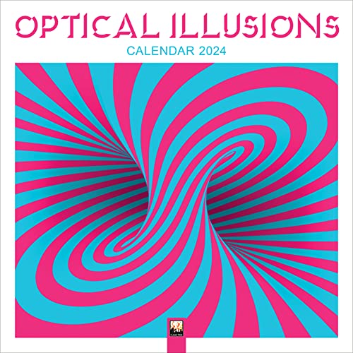 Optical Illusions – Optische Illusionen 2024: Original Flame Tree Publishing-Kalender [Kalender] (Wall-Kalender) von Brown Trout-Auslieferer Flechsig