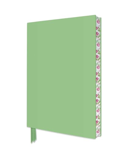 Pale Mint Green Artisan Notebook (Flame Tree Journals) (Artisan Notebooks): Unser hochwertiges, liniertes Blankbook mit Softcovereinband aus ... Buchschnitt (Exquisit Notizbuch DIN A 5) von Flame Tree Gift