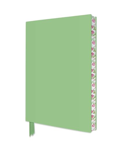 Pale Mint Green Artisan Notebook (Flame Tree Journals) (Artisan Notebooks): Unser hochwertiges, liniertes Blankbook mit Softcovereinband aus ... Buchschnitt (Exquisit Notizbuch DIN A 5)
