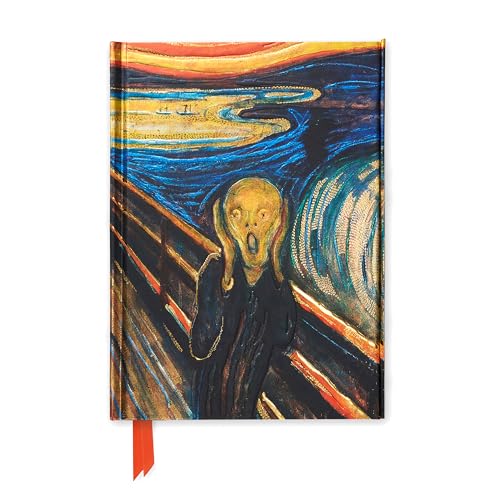 Premium Notizbuch DIN A5: Edvard Munch, Der Schrei: Unser hochwertiges, liniertes Blankbook mit festem, künstlerisch geprägtem Einband und ... DIN A 5 mit Magnetverschluss, Band 63)