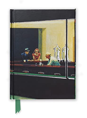 Premium Notizbuch DIN A5: Edward Hopper, Nighthawks: Unser hochwertiges, liniertes Blankbook mit festem, künstlerisch geprägtem Einband und ... DIN A 5 mit Magnetverschluss, Band 34) von Flame Tree Gift