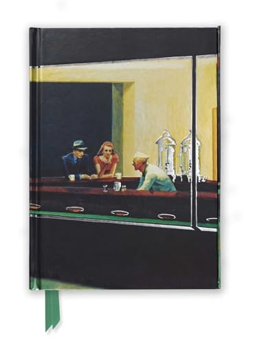 Premium Notizbuch DIN A5: Edward Hopper, Nighthawks: Unser hochwertiges, liniertes Blankbook mit festem, künstlerisch geprägtem Einband und ... DIN A 5 mit Magnetverschluss, Band 34) von Flame Tree Gift