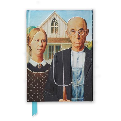 Premium Notizbuch DIN A5: Grant Wood, American Gothic: Unser hochwertiges, liniertes Blankbook mit festem, künstlerisch geprägtem Einband und ... DIN A 5 mit Magnetverschluss, Band 8)