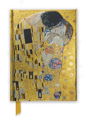 Premium Notizbuch DIN A5: Gustav Klimt, Der Kuss: Unser hochwertiges, liniertes Blankbook mit festem, künstlerisch geprägtem Einband und ... DIN A 5 mit Magnetverschluss, Band 3)