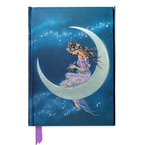Premium Notizbuch DIN A5: Jean & Ron Henry, Mondmädchen: Unser hochwertiges, liniertes Blankbook mit festem, künstlerisch geprägtem Einband und ... DIN A 5 mit Magnetverschluss, Band 40) von Flame Tree Gift