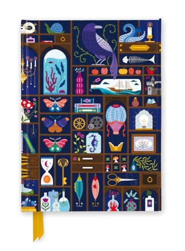 Premium Notizbuch DIN A5: Jenny Zemanek, Ein Kuriositätenkabinett: Unser hochwertiges, liniertes Blankbook mit festem, künstlerisch geprägtem Einband ... Notizbuch DIN A 5 mit Magnetverschluss) von Brown Trout-Auslieferer Flechsig