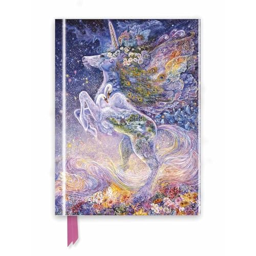 Premium Notizbuch DIN A5: Josephine Wall, Einhornseele: Unser hochwertiges, liniertes Blankbook mit festem, künstlerisch geprägtem Einband und ... Notizbuch DIN A 5 mit Magnetverschluss) von Flame Tree Gift