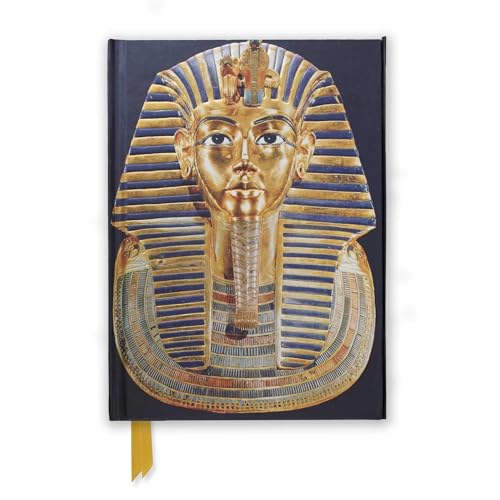 Premium Notizbuch DIN A5: Totenmaske von Tutanchamun: Unser hochwertiges, liniertes Blankbook mit festem, künstlerisch geprägtem Einband und ... Notizbuch DIN A 5 mit Magnetverschluss) von Flame Tree Gift