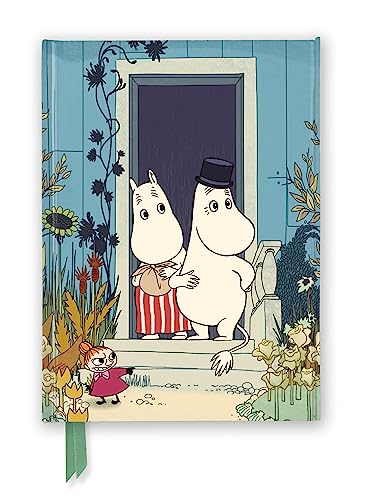 Premium Notizbuch DIN A5: Tove Jansson, Mumins an der Riviera: Unser hochwertiges, liniertes Blankbook mit festem, künstlerisch geprägtem Einband und ... Notizbuch DIN A 5 mit Magnetverschluss) von Flame Tree Gift