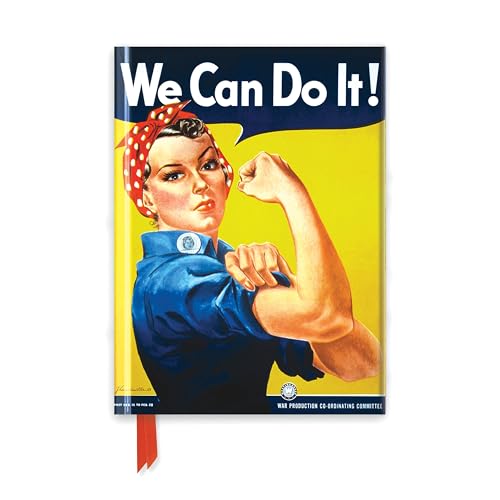 Premium Notizbuch DIN A5: We Can Do It! Poster: Unser hochwertiges, liniertes Blankbook mit festem, künstlerisch geprägtem Einband und Magnetverschluss (Premium Notizbuch DIN A 5 mit Magnetverschluss) Premium Notizbuch DIN A5: We Can Do It! Poster: Unser hochwertiges, liniertes Blankbook mit festem, künstlerisch geprägtem Einband und Magnetverschluss (Premium Notizbuch DIN A 5 mit Magnetverschluss)