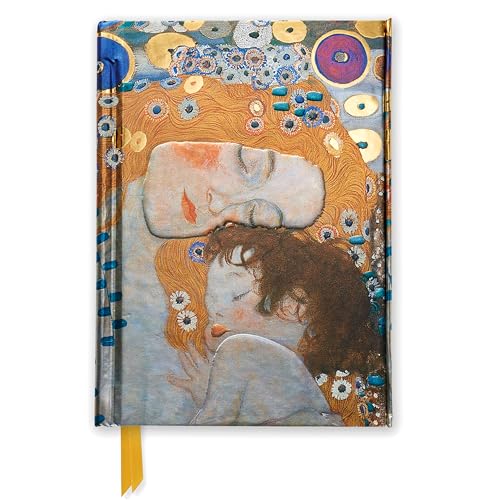 Premium Notizbuch DIN A6: Gustav Klimt, Die drei Lebensalter einer Frau: Unser hochwertiges, liniertes Blankbook mit festem, künstlerisch geprägtem ... DIN A 6 mit Magnetverschluss, Band 1) von Flame Tree Gift