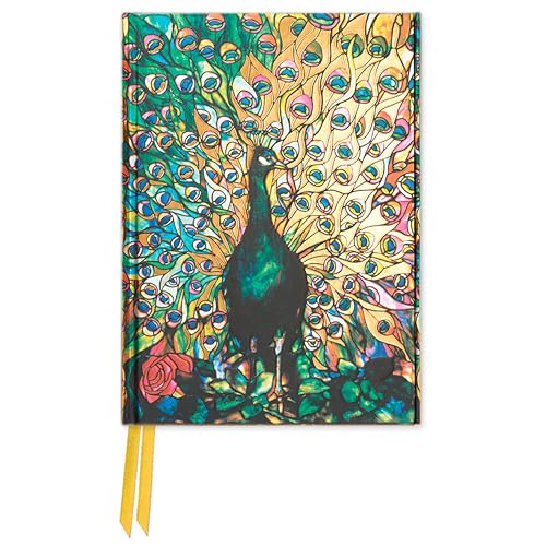 Premium Notizbuch DIN A6: Louis Comfort Tiffany, Entfalteter Pfau: Unser hochwertiges, liniertes Blankbook mit festem, künstlerisch geprägtem Einband ... DIN A 6 mit Magnetverschluss, Band 1)