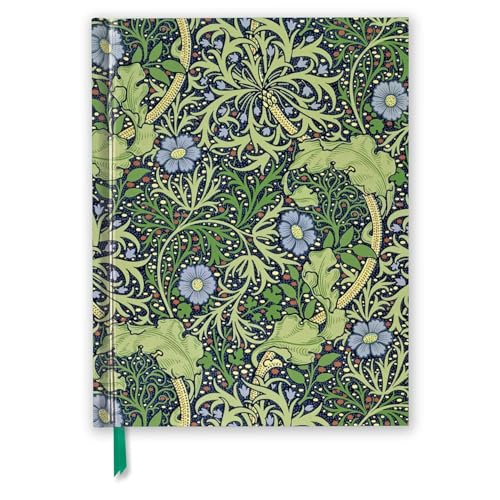 Premium Skizzenbuch: William Morris, Meeresalgen: Unser hochwertiges Blankbook mit festem, künstlerisch geprägtem Einband im Format 28 cm x 21,6 cm Premium Skizzenbuch: William Morris, Meeresalgen: Unser hochwertiges Blankbook mit festem, künstlerisch geprägtem Einband im Format 28 cm x 21,6 cm von Flame Tree Gift