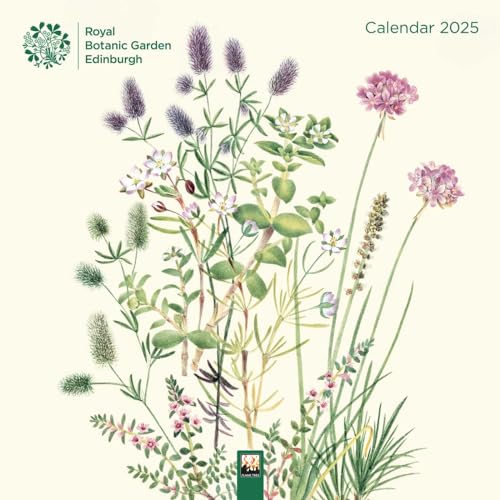 Royal Botanic Garden Edinburgh – Pflanzen 2025: Original Flame Tree Publishing-Kalender [Kalender] (Wall-Kalender) von Flame Tree Calendars