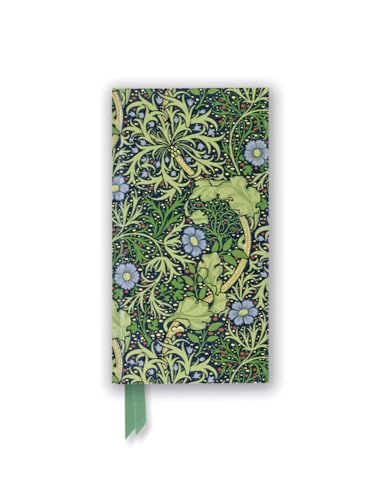 Schmales Hardcover-Notizbuch: William Morris, Meeresalgen Tapetendesign: Unser hochwertiges, liniertes Blankbook mit festem, künstlerisch geprägtem Einband (Schmale Hardcover-Notizbücher) von Brown Trout-Auslieferer Flechsig